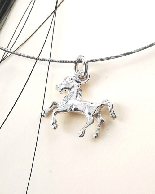 Sterling silver "Little Horse" pendant